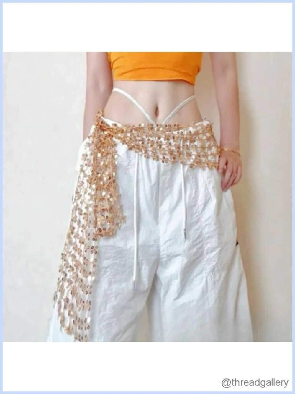 Women's Sequin Scarf Shawl Wrap Necktie Belt Party Accessory